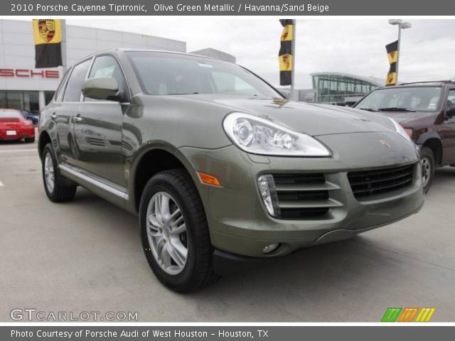 2010 Porsche Cayenne Tiptronic in Olive Green Metallic