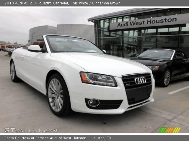 2010 Audi A5 2.0T quattro Cabriolet in Ibis White