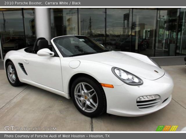 2010 Porsche Boxster  in Carrara White