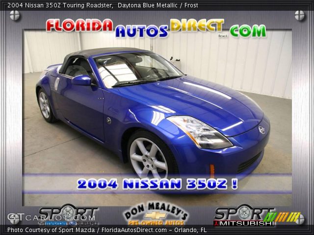 2004 Nissan 350Z Touring Roadster in Daytona Blue Metallic