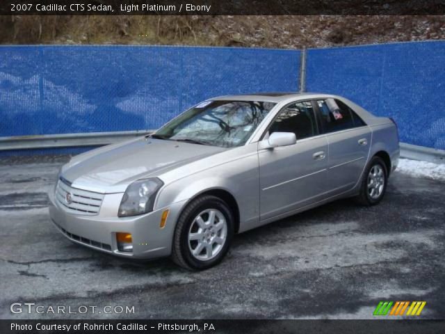 2007 Cadillac CTS Sedan in Light Platinum