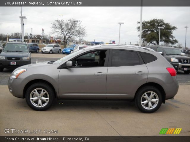 2009 Nissan Rogue SL in Gotham Gray