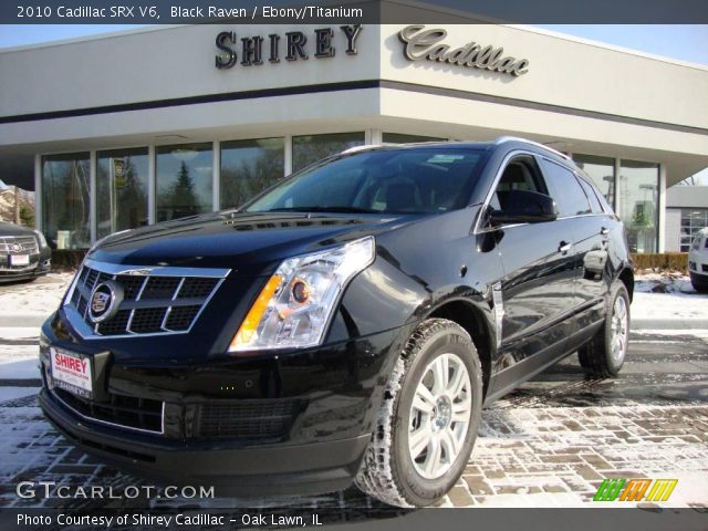 2010 Cadillac SRX V6 in Black Raven