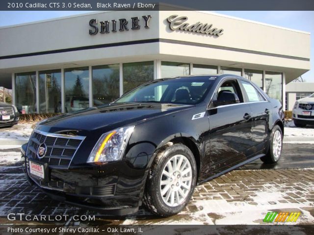 2010 Cadillac CTS 3.0 Sedan in Black Raven