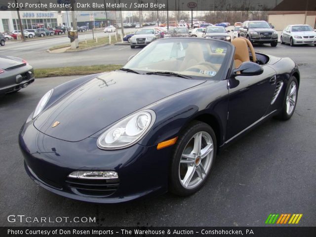 2010 Porsche Boxster  in Dark Blue Metallic