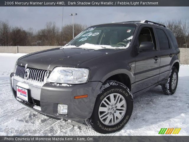 2006 Mercury Mariner Luxury 4WD in Dark Shadow Grey Metallic