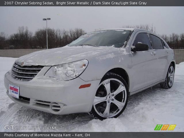 2007 Chrysler Sebring Sedan in Bright Silver Metallic