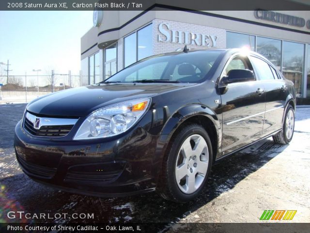 2008 Saturn Aura XE in Carbon Flash Black