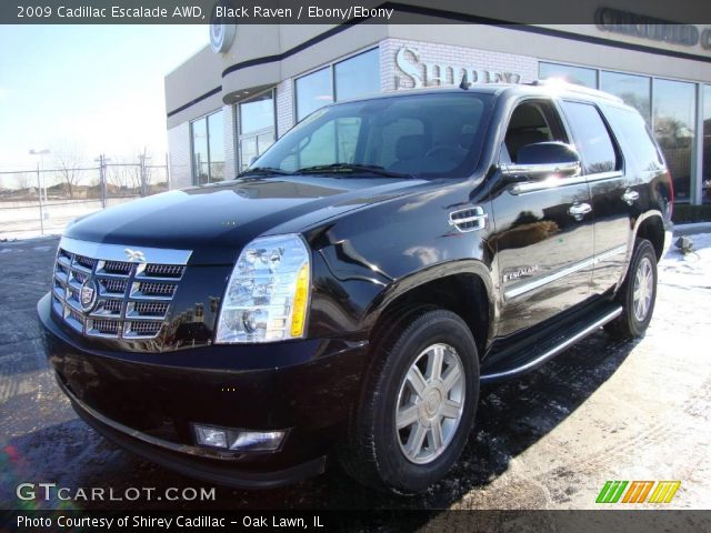 2009 Cadillac Escalade AWD in Black Raven