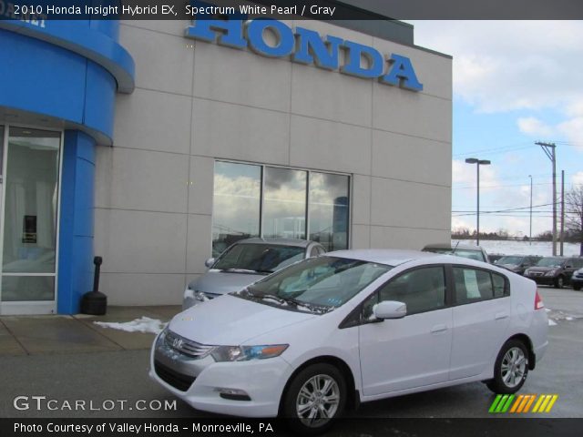 2010 Honda Insight Hybrid EX in Spectrum White Pearl