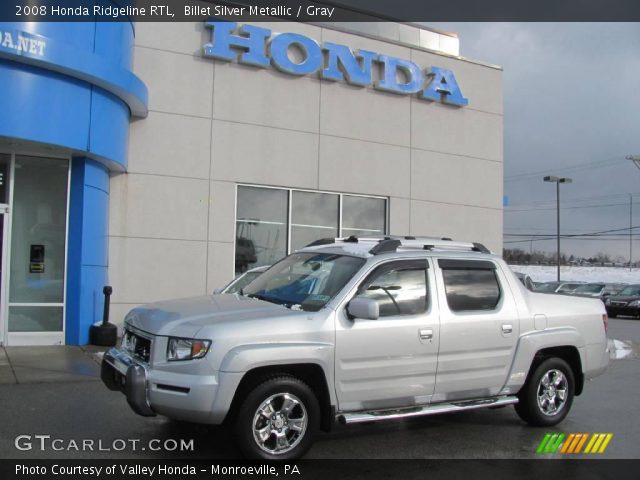2008 Honda Ridgeline RTL in Billet Silver Metallic