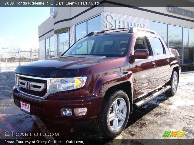 2009 Honda Ridgeline RTL in Dark Cherry Pearl