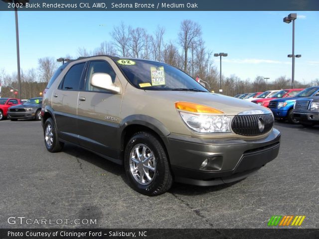 2002 Buick Rendezvous CXL AWD in Sedona Bronze