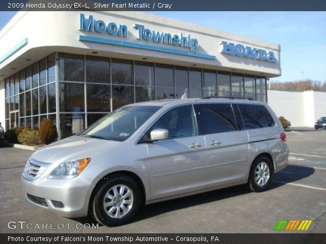 2009 Honda Odyssey EX-L in Silver Pearl Metallic