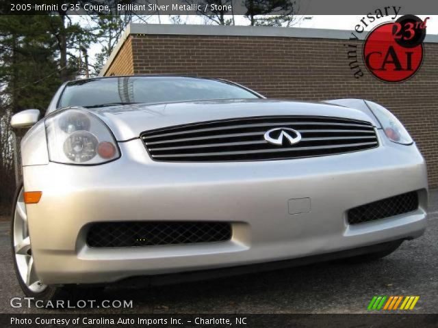 2005 Infiniti G 35 Coupe in Brilliant Silver Metallic