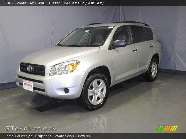 2007 Toyota RAV4 4WD in Classic Silver Metallic