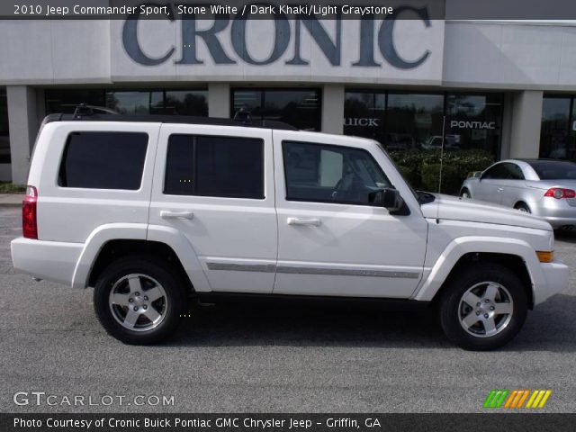 2010 Jeep Commander Sport in Stone White