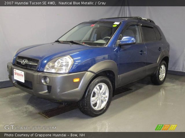 2007 Hyundai Tucson SE 4WD in Nautical Blue Metallic