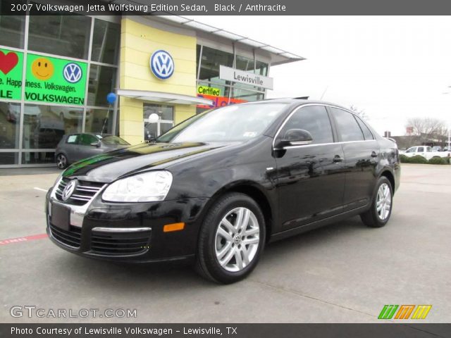 2007 Volkswagen Jetta Wolfsburg Edition Sedan in Black