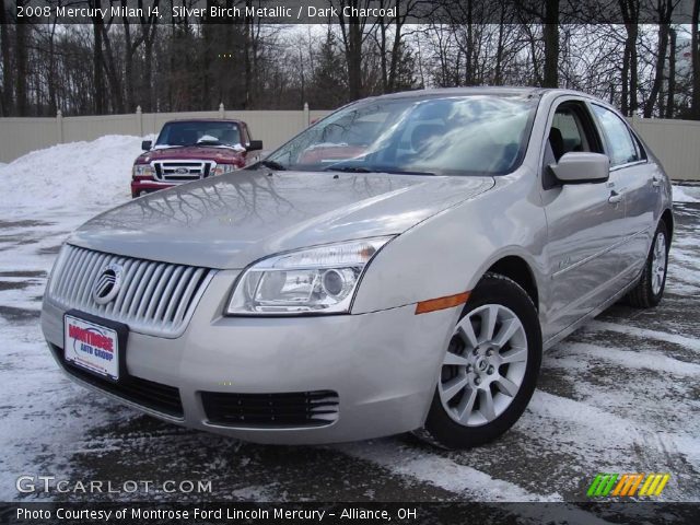 2008 Mercury Milan I4 in Silver Birch Metallic