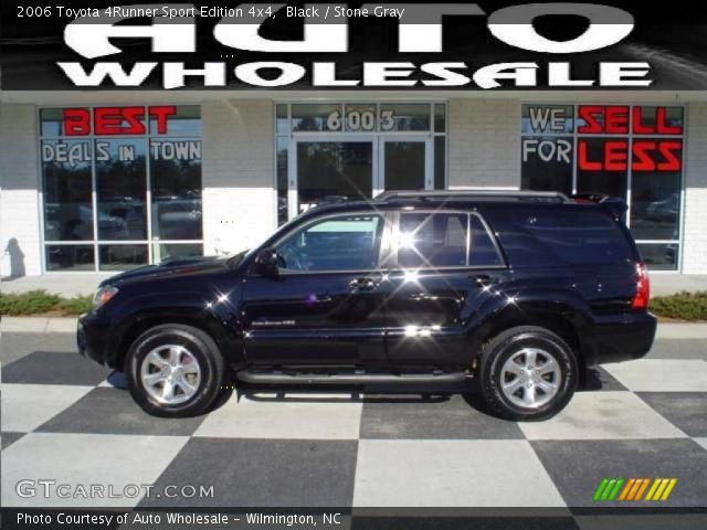 2006 Toyota 4Runner Sport Edition 4x4 in Black