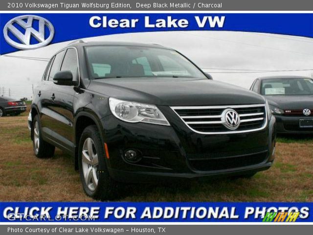 2010 Volkswagen Tiguan Wolfsburg Edition in Deep Black Metallic