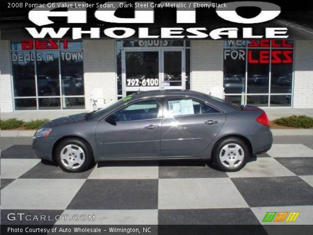 2008 Pontiac G6 Value Leader Sedan in Dark Steel Gray Metallic