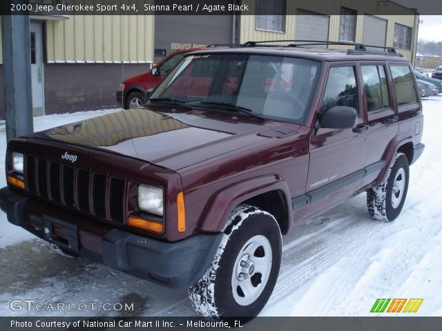 2000 Jeep Cherokee Sport 4x4 in Sienna Pearl