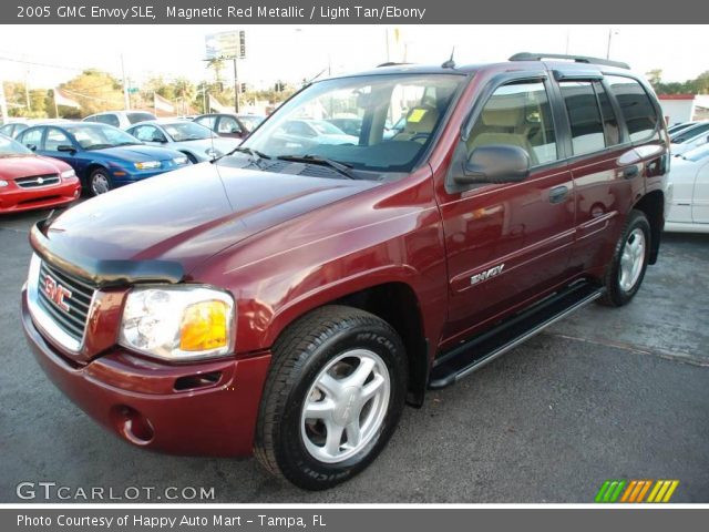2005 GMC Envoy SLE in Magnetic Red Metallic