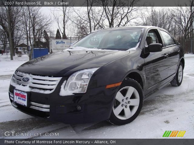 2007 Ford Fusion SE in Black