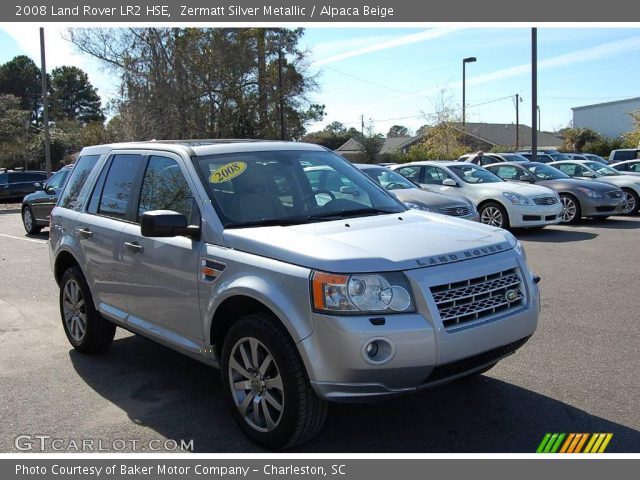 2008 Land Rover LR2 HSE in Zermatt Silver Metallic
