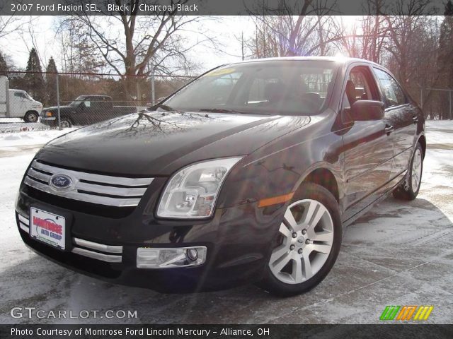 2007 Ford Fusion SEL in Black