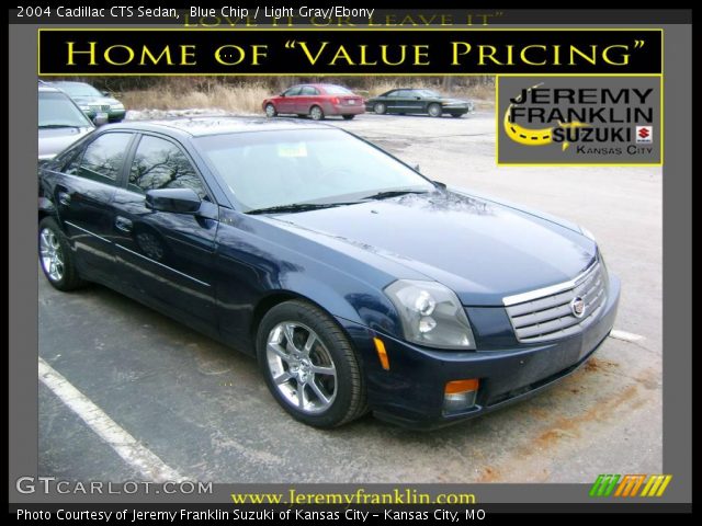 2004 Cadillac CTS Sedan in Blue Chip