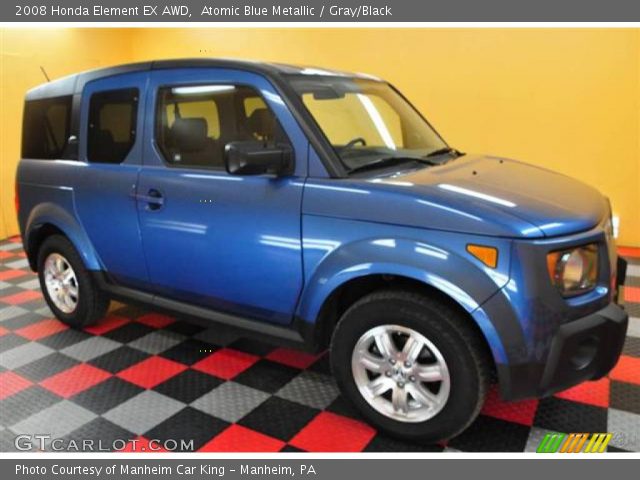 2008 Honda Element EX AWD in Atomic Blue Metallic