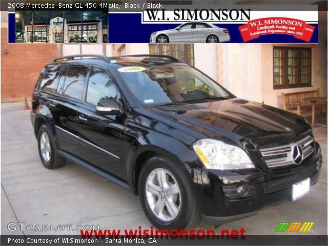 2008 Mercedes-Benz GL 450 4Matic in Black