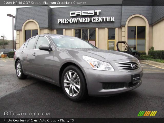 2009 Infiniti G 37 Sedan in Platinum Graphite