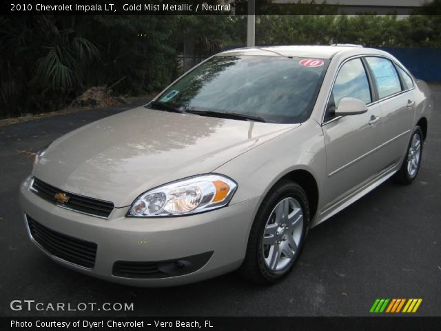 2010 Chevrolet Impala LT in Gold Mist Metallic