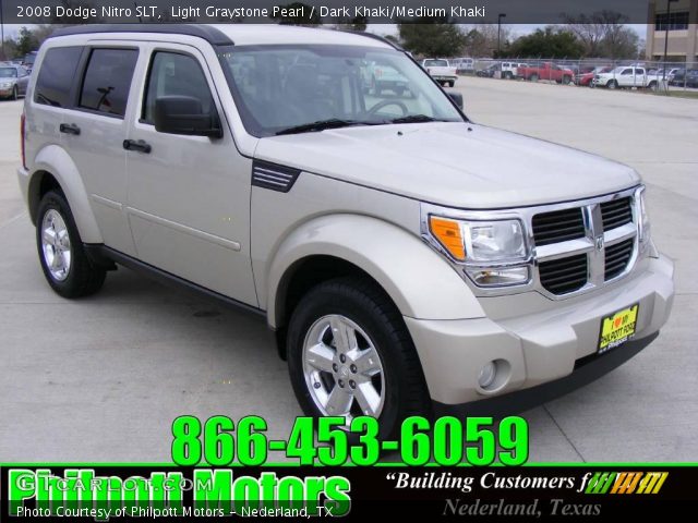 2008 Dodge Nitro SLT in Light Graystone Pearl