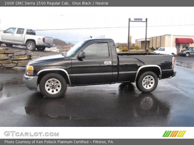 2006 GMC Sierra 1500 Regular Cab in Onyx Black