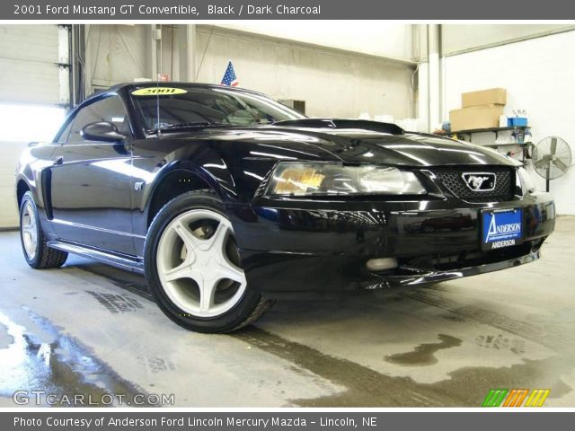 2001 Ford Mustang GT Convertible in Black