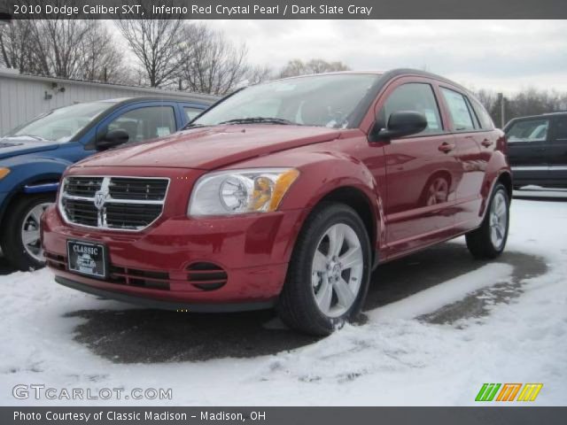 2010 Dodge Caliber SXT in Inferno Red Crystal Pearl