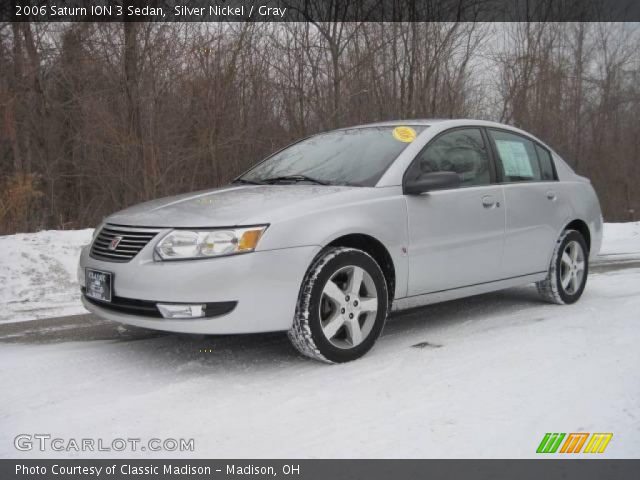 2006 Saturn ION 3 Sedan in Silver Nickel