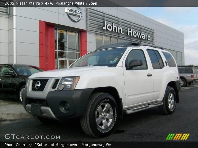 2009 Nissan Xterra X 4x4 in Avalanche White
