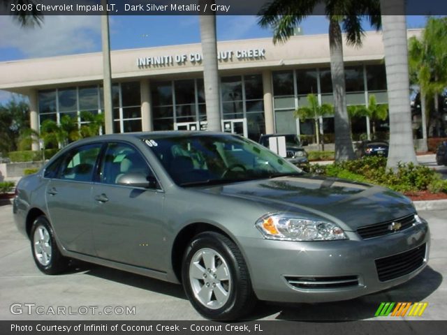 2008 Chevrolet Impala LT in Dark Silver Metallic