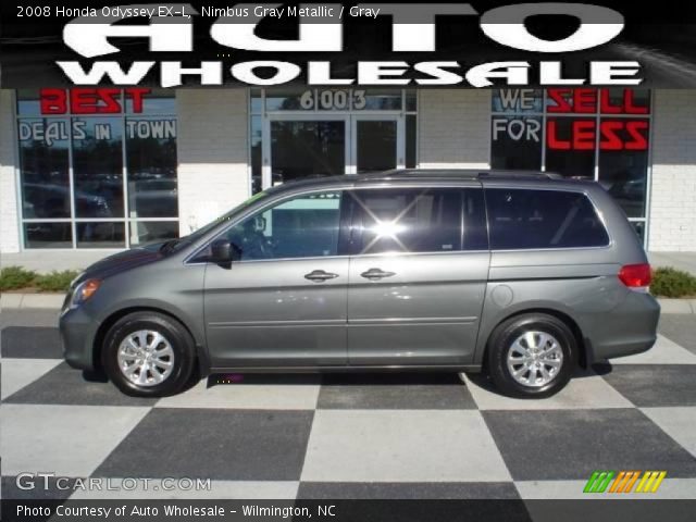2008 Honda Odyssey EX-L in Nimbus Gray Metallic