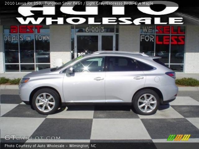 2010 Lexus RX 350 in Tungsten Silver Pearl