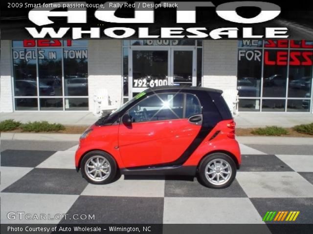 2009 Smart fortwo passion coupe in Rally Red