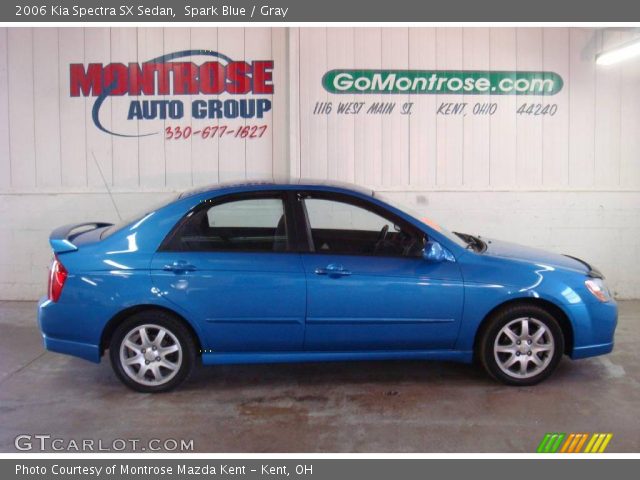 2006 Kia Spectra SX Sedan in Spark Blue