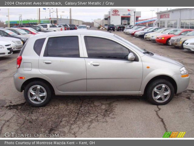 2004 Chevrolet Aveo Hatchback in Galaxy Silver Metallic