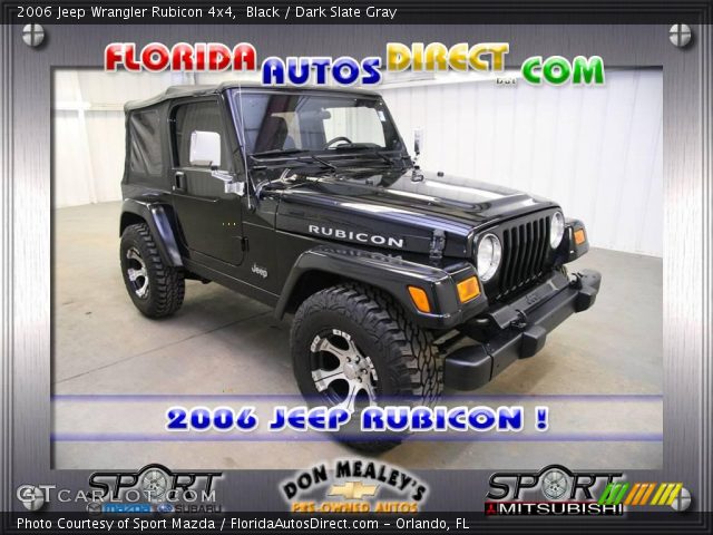 2006 Jeep Wrangler Rubicon 4x4 in Black